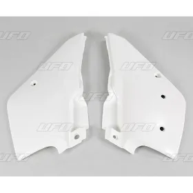 UFO Rear Side Plastics White Kawasaki KDX 200 95-20