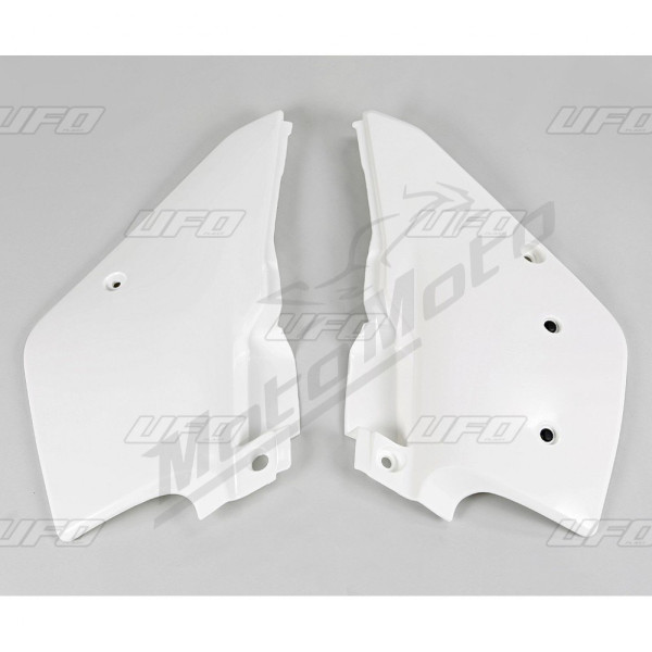 UFO Rear Side Plastics White Kawasaki KDX 200 95-20