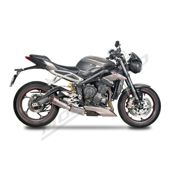 SPARK GRID-O Exhaust System TRIUMPH STREET TRIPLE 660-765cc 2017-2020