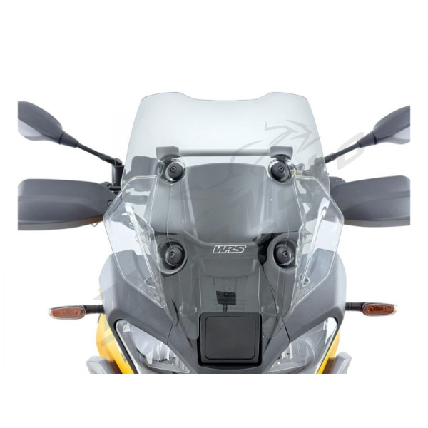 WRS Windscreen Sport W/ Radar Smoke Moto Guzzi Stelvio 1000 ABS 24-25