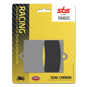 SBS DC Racing Dual Carbon Brake Pads Yamaha YXE / YXZ 1000cc 16->