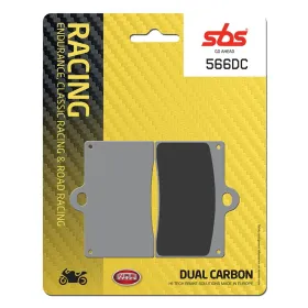 SBS DC Racing Dual Carbon Brake Pads Yamaha YXE / YXZ 1000cc 16->