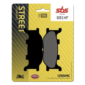 SBS HF Street Ceramic Brake Pads Front 691HF Yamaha FZ6 / TZR / XJ / XVS 125-1300 93-22