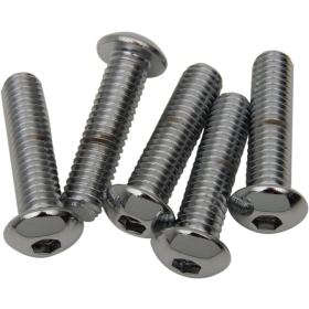 DRAG SPECIALTIES Replacement Button Head Bolts M10x1,5 (length 45mm) 5pcs.