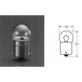 Light bulbs 6V 5W BA15S / 10pcs