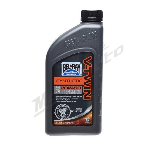 BEL-RAY V-TWIN 20W50 synthetic 4T 1L