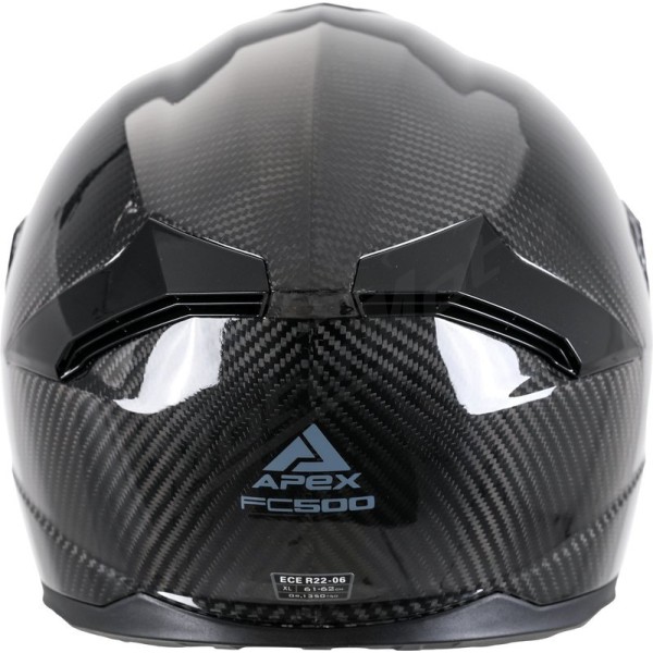 Helmet APEX FC500 Carbon solid glossy