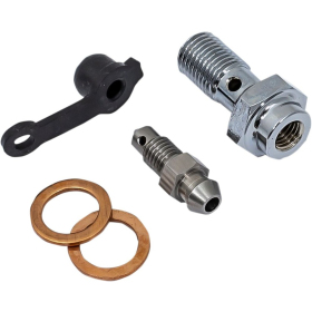 GOODRIDGE Banjo Bolt with Bleed Nipple M10 x 1.0