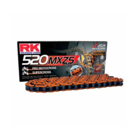 Rk drive chain 520MXZ5 orange