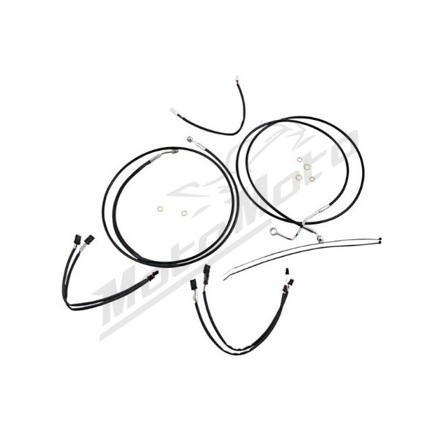 MAGNUM SHIELDING XR Handlebar Installation Kit Black 38/43cm Harley Davidson FLHRXS 1750/1868 17-19