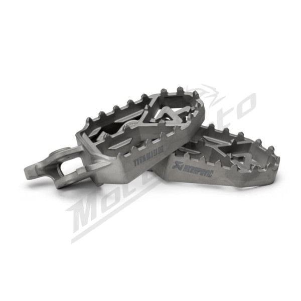 AKRAPOVIC Adventure Titanium Foot Pegs Honda CRF 1000-1100 16-25