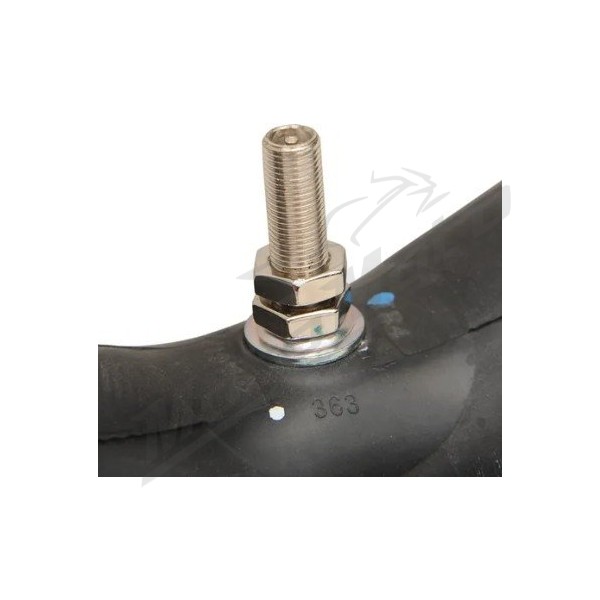 PARTS UNLIMITED Heavy Duty Inner Tube 80/100 R10 Straight Valve