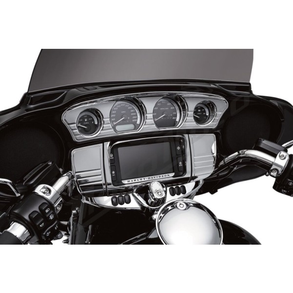 KURYAKYN Tri-Line Stereo Trim Harley Davidson FLHT / FLHTK / FLHX / FLHXSE 1690/1977 14-24