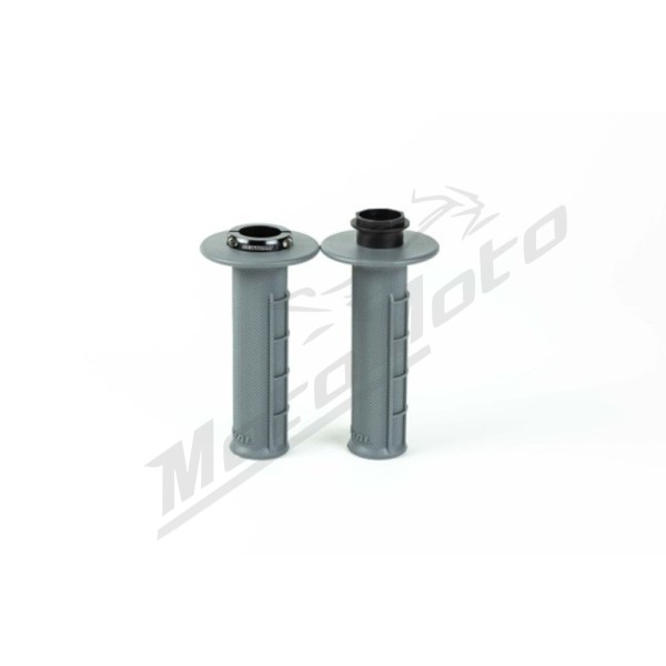 Renthal MX Original Lock-On Grips Medium (Half Waffle) 22mm Grey