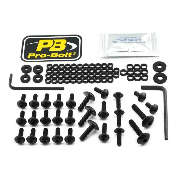 PRO BOLT Aluminium Fairing Bolt Kit for Kawasaki Ninja 650cc 17-25