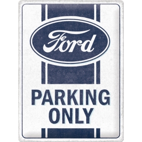 Metalinė lentelė FORD PARKING ONLY 30x40