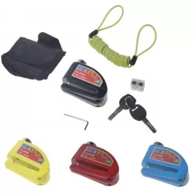 DISC LOCK WITH ALARM 6x54x7