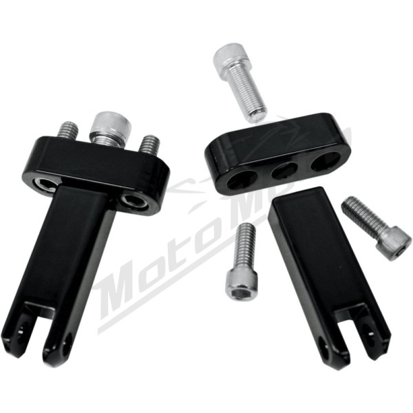 DRAG SPECIALTIES Passenger Footpeg Mount Kits Harley Davidson FLHR / FLHRC / FLHRCI / FLHRI / FLHRS 1340-1800cc 93-22