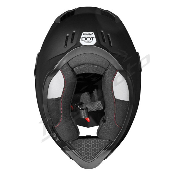 Motocross Helmet SIMPSON Xcursion matt black