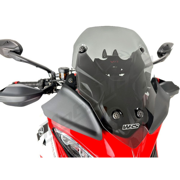 WRS DU031NO Side Deflectors Matt Black Ducati Multistrada V4 1200cc 21-24