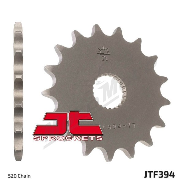 JT Grandinės komplektas 520HDS 17/49 Aprilia RX 125cc 93-12