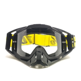 Off road 100% RACE BLACK goggles 