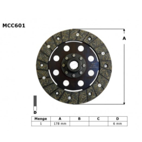 TRW Clutch Disc BMW R50 / R60 / R75 / R90 / R100 69-80