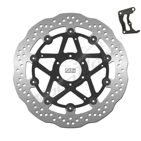 NG Front Floating Brake Disc 298X115X4mm Yamaha XTZ 750cc 89-97