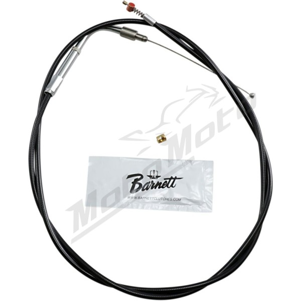 BARNETT Black Vinyl Throttle/Idle Cable Harley Davidson 1450CC 2002-2006