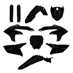 Polisport plastic kit Yamaha YZ 250/450cc 23-24 Black