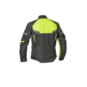 Lindstrands textile jacket Lomsen Black/yellow 