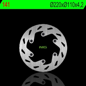 NG BRAKES 141 fiksuotas stabdžių diskas HUSABERG FC / FE / KTM EXC / EGS / GS / MX / SX / LC4 200-640 88-07