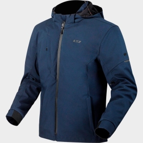 LS2 BOLTON Mens textile jacket dark blue
