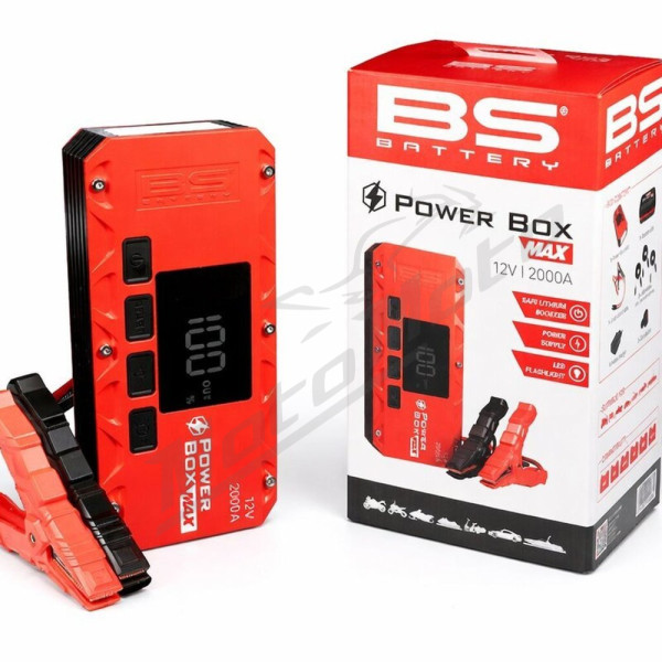 BS POWER BOX MAX PB02 JUMP STARTER, POWERBANK, BOOSTER 20000mAh
