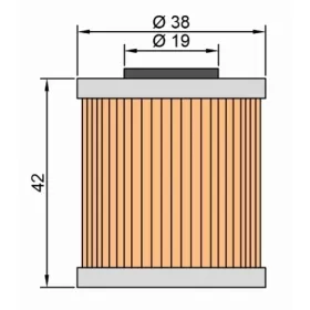 TWIN AIR Oil Filter Kawasaki / Suzuki 250-450 19-26