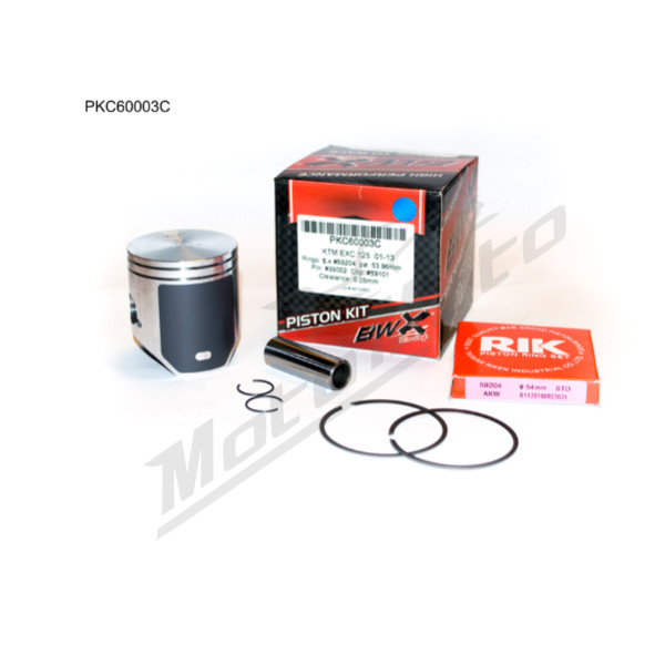 BEARING WORX Piston kit Ø53.96mm KTM / Husqvarna / Beta 125 01-23