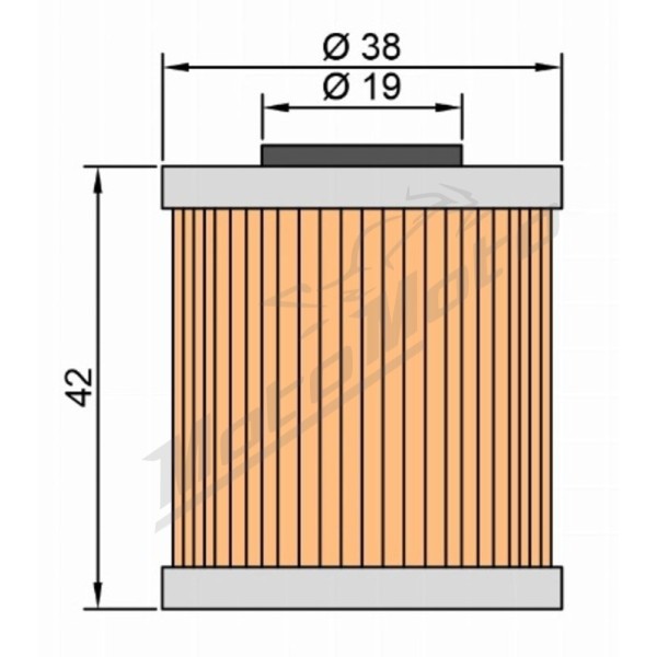 TWIN AIR Oil Filter Kawasaki / Suzuki 250-450 19-26