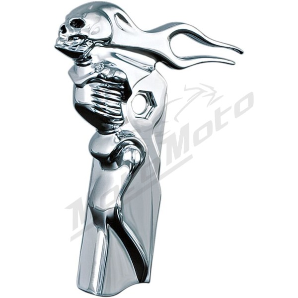 KURYAKYN Zombie Front Shift Arm Cover Harley Davidson FLH / FLHRC / FLHT / FLHC / FLHX 1340/1868 82-17
