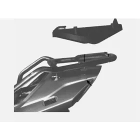 KAPPA Rear storage box bracket with plate Yamaha FJR 1300 01-05