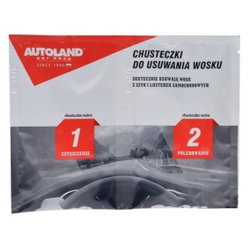 AUTOLAND Wipes for cleaning wax from glasses