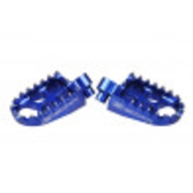 SCAR Food Pegs Evo - Blue Yamaha 250-450cc 23-26