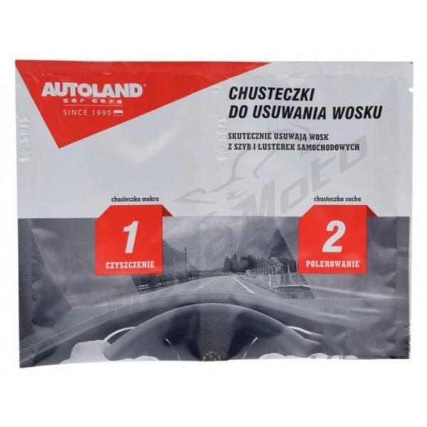 GLASS CLEANING WIPES - Autoland