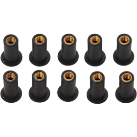 DRAG SPECIALTIES Well Nuts M5 10pcs.