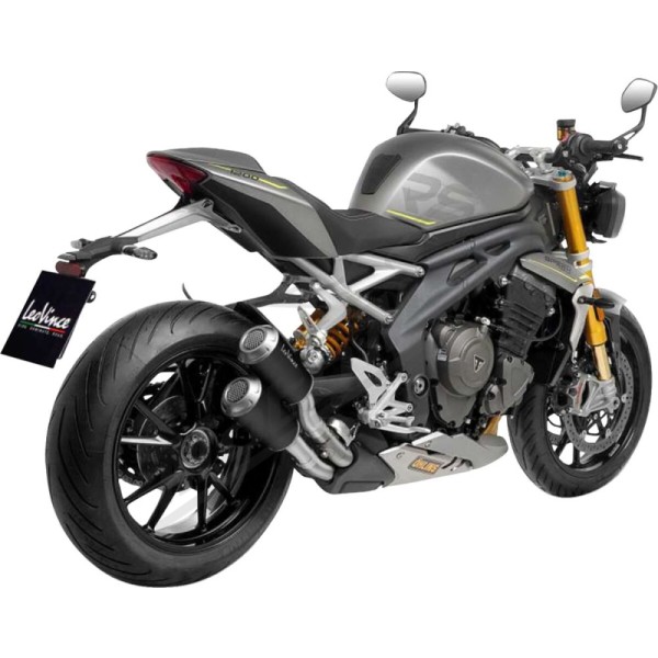 LEOVINCE LV-10 Slip-On Muffler TRIUMPH SPEED TRIPLE 1200 21-24