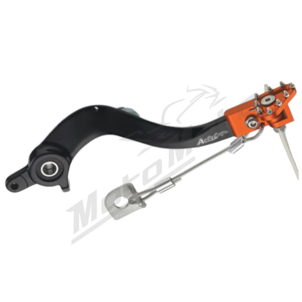 Accel Orange Foot Brake Lever Husaberg / Husqvarna / KTM 125-570cc 07-16