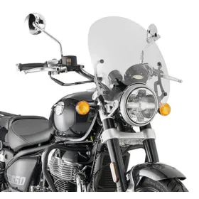KAPPA Windshield clear 38x42cm Royal Enfield Super Meteor 650 23-25
