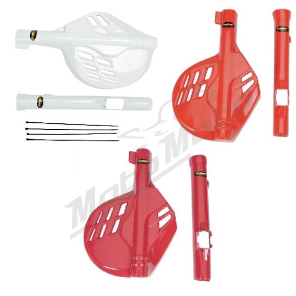 MAIER Priekinių šakių ir disko apsaugų kompl. Honda CR / XR 125/650 84-17