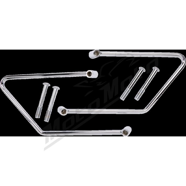 SHOW CHROME Saddlebag Stays HONDA VT 750 03-07