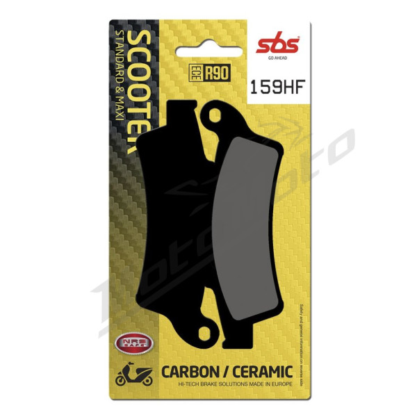 SBS HF Street Ceramic Brake Pads Front 159HF Aprilia / Kymco / Piaggio 125-500 99-24