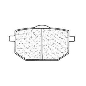 CL BRAKES Street Sintered Metal Brake pads Moto Guzzi / Yamaha 600/750cc 86-93